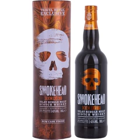 Smokehead RUM RIOT Islay Single Malt Scotch Whisky Cover