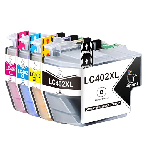 Image of LC402 Ink Cartridges 4 Pack Compatible for Printer J5340 J6540 J6740 J6940