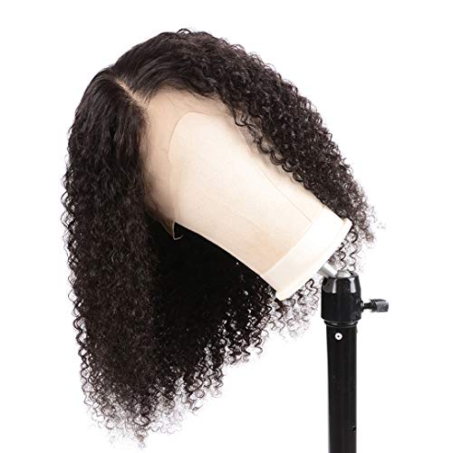 Arabella Curly Lace Front Wigs Human Hair 13x6 Lace Front Wigs Jerry Curly Human Hair WigsPre Plucked Curly 150% Density Human Hair Wigs For Black Women (16 Inch, 13x6 Curly wig)