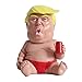 Donny Doll - Muñeca de peluche de Donald Trump con hierba gatera. Juguete novedoso {Baby Trump Balloon Protest}