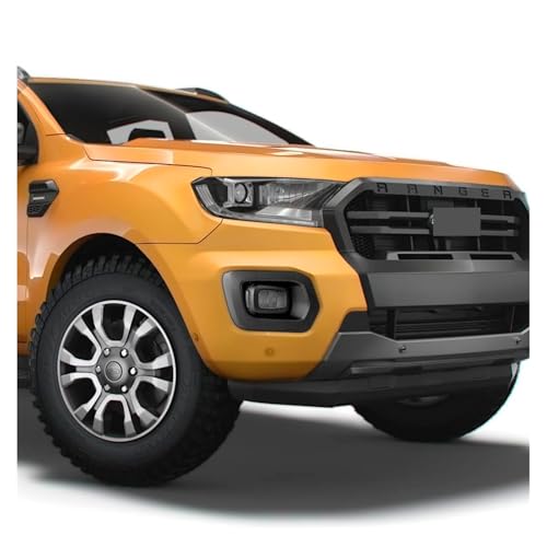 Moldura protectora premium de fibra de carbono para antiniebla Ford Ranger 2019-2022 7
