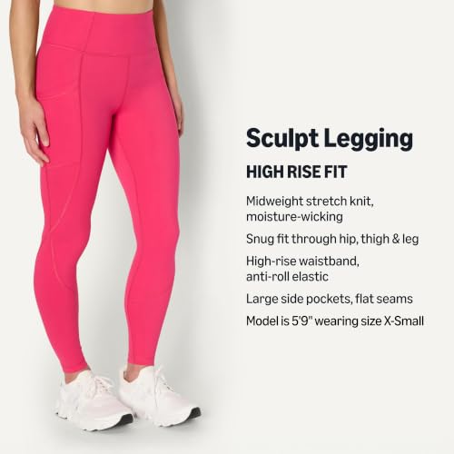 Image of Amazon Essentials Women's Active Total Train Gym Workout Leggings