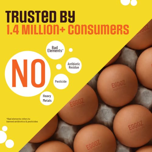 Image of Eggoz Amino Acid Enriched Brown Eggs, 10 Pieces