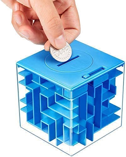 Sarvadeshi Money Maze Puzzle Cube Box, 3D Rolling Ball Maze Cube Puzzle, Money Holder Box Brain Teasers Toys Gifts for Kids, Adults, Coin Collection Cube Money Bank. (B0CMM5ZDW8) Amazon Price History, Amazon Price Tracker