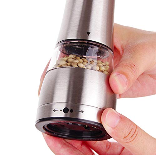 Moedor Sal Pimenta Reino Waist Aço Inox Gourmet Moer Chef