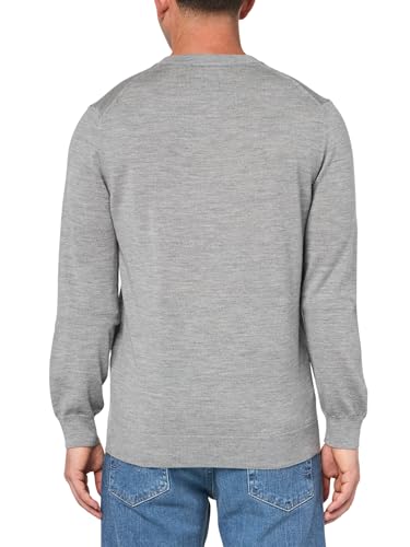 Lacoste Men's Merino Wool Monochrome Crew Neck Sweater2