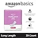Amazon Basics Incontinence Pads for Women, Postpartum, Long, Maximum Absorbency, Bladder Control, Unscented, 39 Count