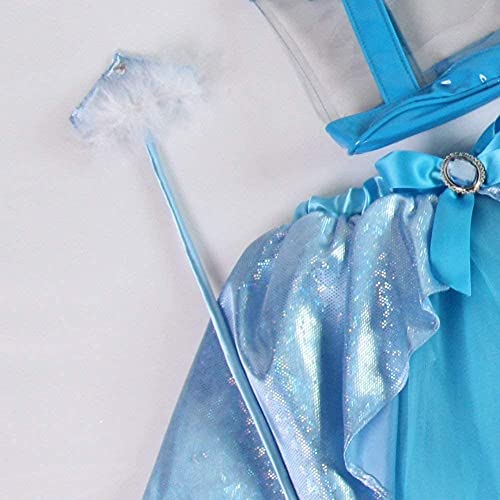 Girls Cinderella Blue Princess Dress Up Accessory Set Size 3-7 Years #TOP5