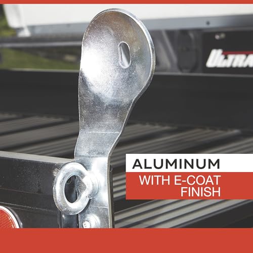 Ultra-Tow Aluminum Hitch Cargo Carrier with Ramp - 500-Lb. Capacity, Black, 60in. x 30in. x 4in. - Image 7