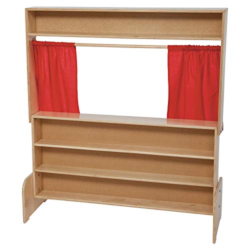 Wood Designs Deluxe Puppet Theater With Markerboard #TOP1