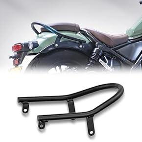 ハーレーダビッドソン　ccバー　タンデム　キャリア Amazon | バイク用 シーシーバー リアキャリア付き タンデムバー