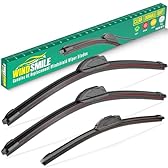 26" 18" 14" Windshield Wiper Blades Replacement for Honda Civic Hatchback 2017 2018 2019 2020 2021 Premium All Weather Front Rear Wipers Set - OEM Quality (Pack of 3)