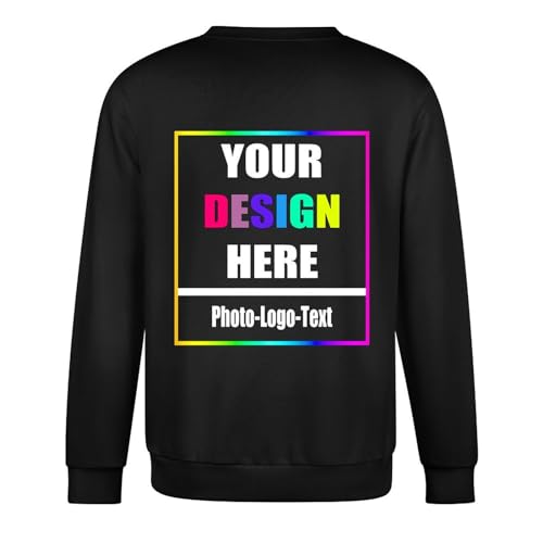 Add Your Own Photo Design Custom Personalized 2 Side Sweatshirt2