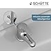 SCHÜTTE ATHOS PLUS Waschtischarmatur, Waschbeckenarmatur für Ihr Badezimmer, Mischbatterie Waschbecken, Chrom