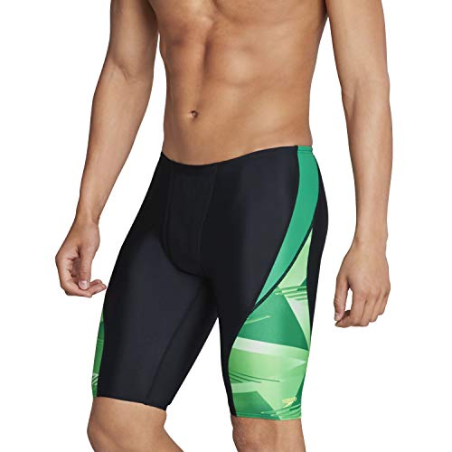 Speedo Aqua Racer Swim Goggle (Black/Blue)