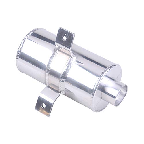 750ml Oil Catch Can Universal öLauffangbehäLter Tank Atmungsaktiver MotoröLbehäLter öLfangdose Mit EntlüFtungsfilter Auto Modifikation ZubehöR Treibstofftanks Silber