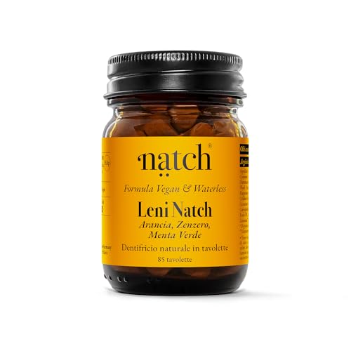 Natch Leni Natch Dentifricio in Tavolette, 85 Tavolette