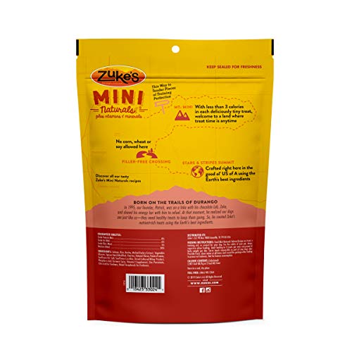Zuke's Mini Naturals Training Dog Treats Salmon Recipe - 16 Oz Bag Zuke's Mini Naturals Training Dog Treats Salmon Recipe - 16 Oz Bag