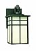 Thomas Lighting Mission 1-Light Outdoor Wall Lantern in Black