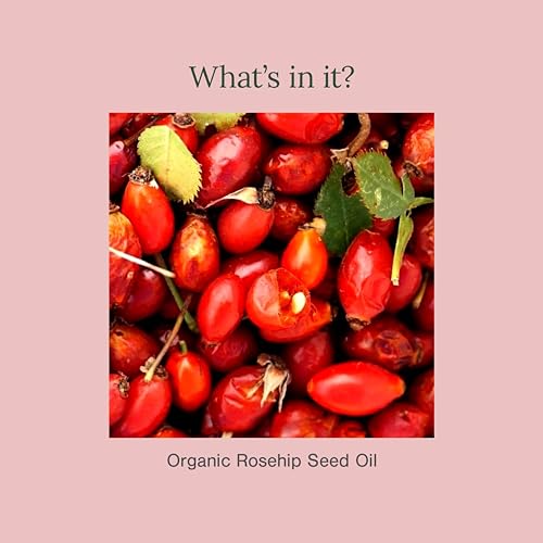 Image of Drontika Bioleaf Botanicals Organic Rosehip Oil for Skin, Face & Hair 15 ml | Cold Pressed & Therapeutic Grade Carrier Oil for Face Massage, Makeup Prep, Scars, Cuticles, Stretch Marks, Fine Lines & Wrinkles.