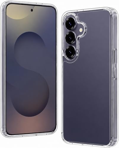 Image of DIZORO for Samsung Galaxy S24 5g Case Clear,[30X Anti-Yellowing] Galaxy S24 Phone Case with Hard Back & Soft Edge,[15FT Mil-Grade Protection][Built-in 4 Airbags] Case for Galaxy S24