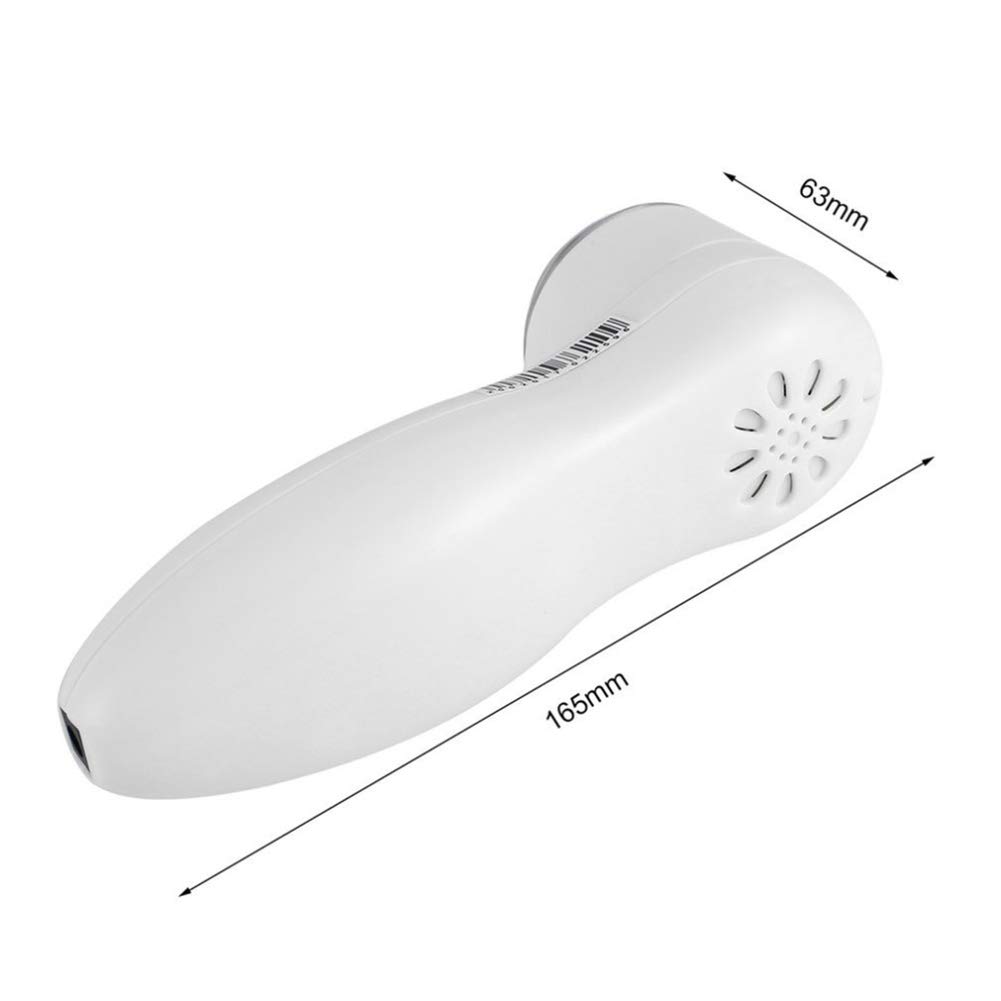 Strumento di bellezza sonora a LED a 7 colori, dispositivo di pulizia portatile per la cura della pelle del viso, dispositivo di ringiovanimento della pelle dei fotoni