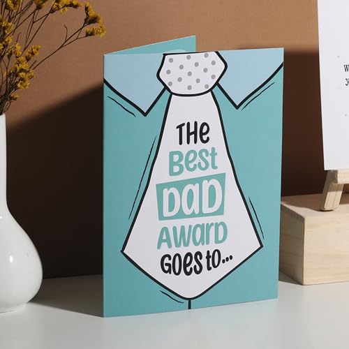 Image of Oye Happy - Father's Day Cards - Father's Day Gift - Gift for Dad (Mirror Card for Dad)