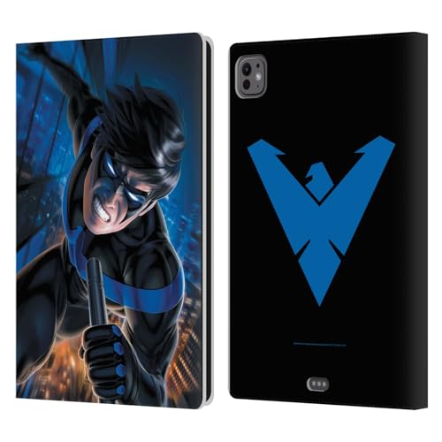 Housse iPad Pro 11 2024 Batman voyagez avec le logo Nightwing bleu