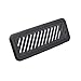 Vented Feeding Hole Cover for Fluval Flex 9G & 15G Aquariums (Fluval Flex 15G, Black)