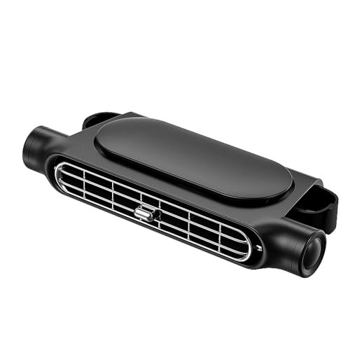 Shkalacar Ventilador de Coche, Ventilador de Enfriamiento del Coche, Ventilador para Reposacabezas de Coche Alimentado por USB para Asiento Trasero de Vehículo para Coche, Camión, SUV