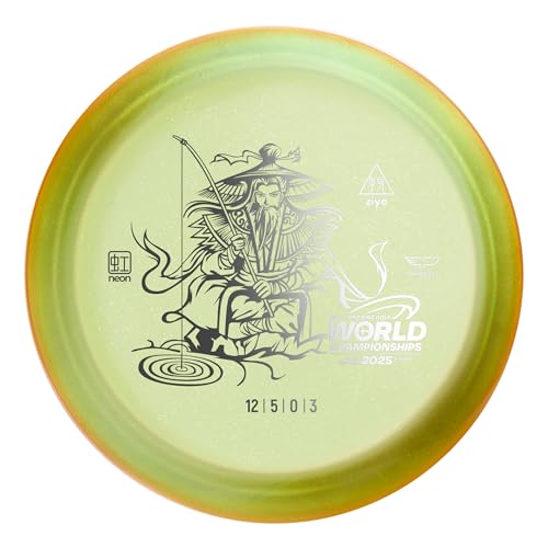 Yikun Disc Golf Ultra-Overstable Distance Driver|Pro Worlds 2025 Limited Edition|Powerful Hyzer Fade for Forehand/Backhand|Skip-Enhanced Approach Shots|PDGA Approved 170-175g