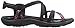 Skechers Women's Regga Slim Keep Close Gladiator Sandal,Black/Pink,7 M US