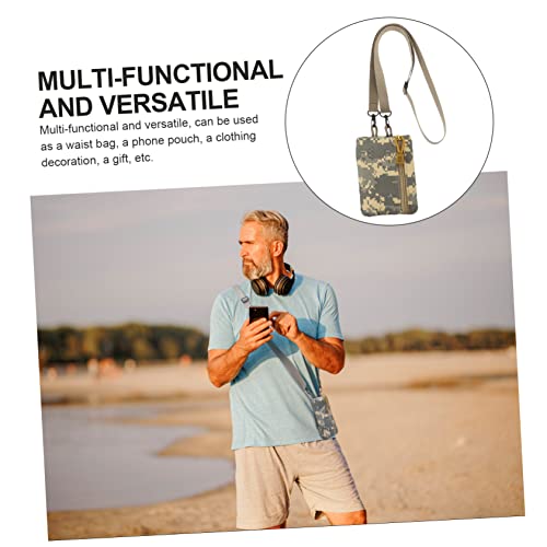 Bolsa de cintura exterior de tela oxford multiusos con bolsillos 5