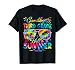 Last Day of School Goodbye Third Grade Hello Summer Tie Dye T-Shirt