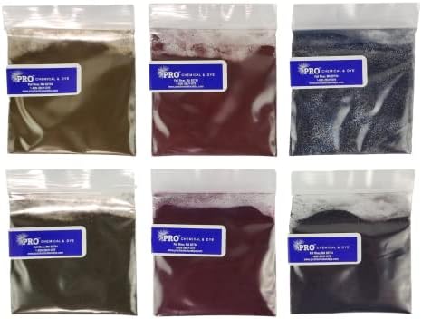 PRO Chemical Disc Golf Dye Starter Kit | Personalize Your Discs However You Want | Perfect for Beginners to Disc Dyeing | Stand Out from The Crowd | Pro Chem Disc Golf Dye Powder | 6