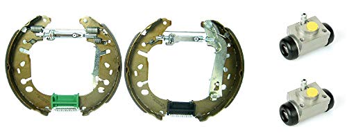 Kit Ganasce Freni Posteriori Premontato Brembo K 61 041 | Conforme ECE-R90, Diametro 180mm | Per Sistema Bendix