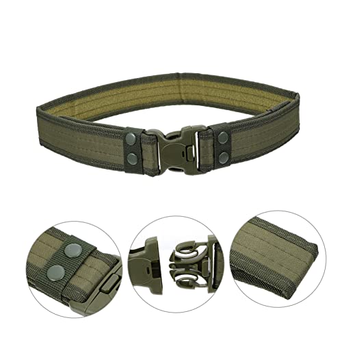 BESPORTBLE 1pc Camouflage Outdoor Camping Belt for Men Durable Field Belt for Exploration for Hiking Hunting and Sports Heavy Duty Quick Release Buckle for Casual Pants and Overalls4