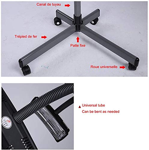 950 W professionele staande droogkap haardroger verwarming haar kleur processor versneller rollen base kappersuitrusting voor kapsalon schoonheid - Image 7