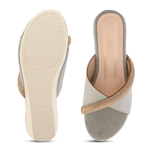 Image of Centrino Women's Sandals | Soft Cushioned Footbed for Extra Comfort | Stylish & Elegant Look for Ladies | Fashionable & Durable Sandal Comfort & Quality (9417)
