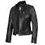 Black - Tarvis Women Leather Jacket