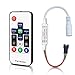 RGBZONE DC 5-24V Mini 14 Key RF Remote Controller for WS2811 WS2812B Dream Color LED Strip Light