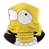 スヌード ザ・シンプソンズ ネックウォーマー マフラー メンズ レディース バンダナ フェイスマスク ヘアバンド マジックスカーフ