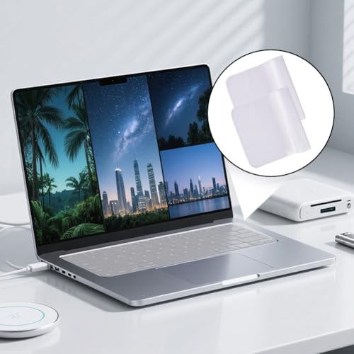 Protector de Teclado Transparente Universal Silicona 2 Pcs miniatura 5