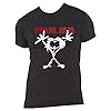 Pearl Jam Black Stickman Logo Text Back Print Cotton Crew Neck Short-Sleeved T-Shirt M #3