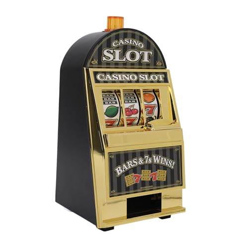 Jumbo Slot Machine Bank with Rotating Reel