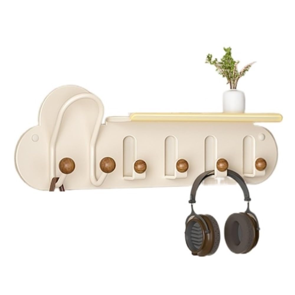 Perchero de pared para colgar puertas en el recibidor y colgar llaves de casa