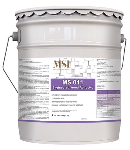MSI Engineered Wood Luxury Vinyl Flooring Adhesive 4 Gallon