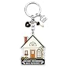House Key Chain House Warming Gifts New Home Keychain