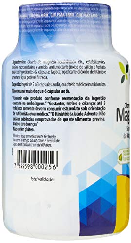 Cloreto de Magnésio P.A - 60 Cápsulas - Fitoway