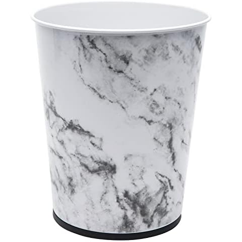 Cubo de basura pequeño de 5 litros con tapa redonda abierta Cover